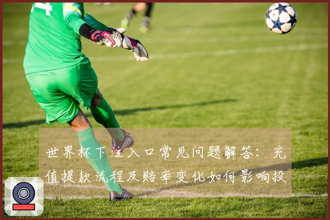 世界杯下注入口常见问题解答：充值提款流程及赔率变化如何影响投注决策