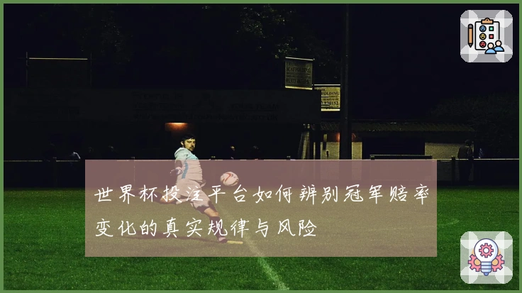 世界杯投注平台如何辨别冠军赔率变化的真实规律与风险